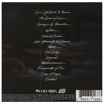 DAFT PUNK - RANDOM ACCESS MEMORIES | CD