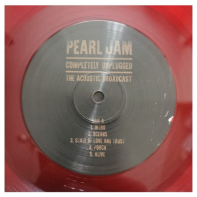 PEARL JAM - COMPLETELY UNPLUGGED (2LP)(RED VINYL)| VINILO