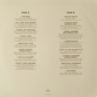 ACE OF BASE - GOLD LP | VINILO