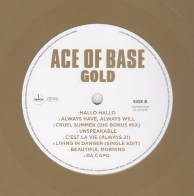 ACE OF BASE - GOLD LP | VINILO