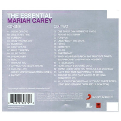 MARIAH CAREY - THE ESSENTIAL MARIAH CAREY (2CD) | CD