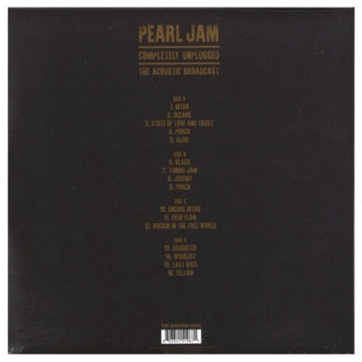PEARL JAM - COMPLETELY UNPLUGGED (2LP)(RED VINYL)| VINILO