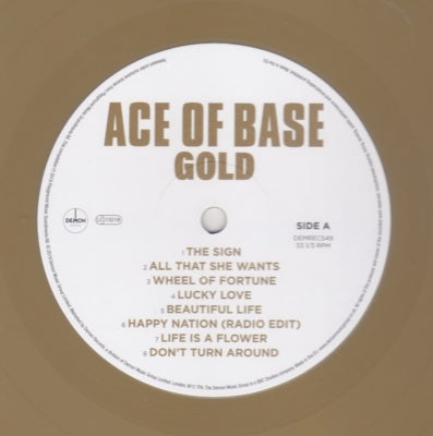 ACE OF BASE - GOLD LP | VINILO