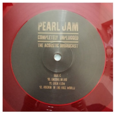 PEARL JAM - COMPLETELY UNPLUGGED (2LP)(RED VINYL)| VINILO