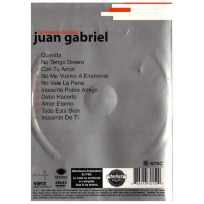 JUAN GABRIEL - LA HISTORIA DEL DIVO | DVD