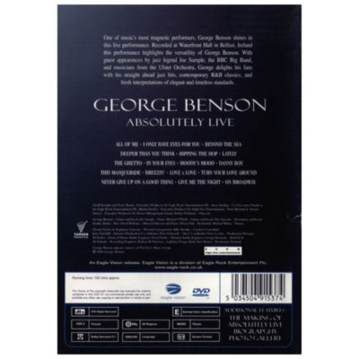 GEORGE BENSON - ABSOLUTELY LIVE | DVD