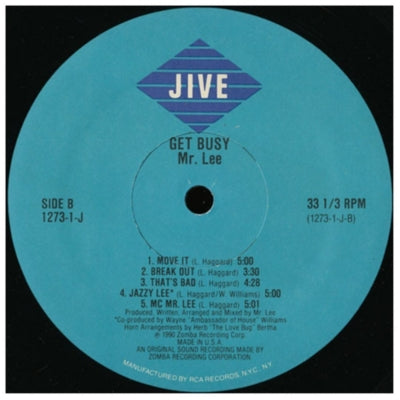 MR LEE - GET BUSY | VINILO