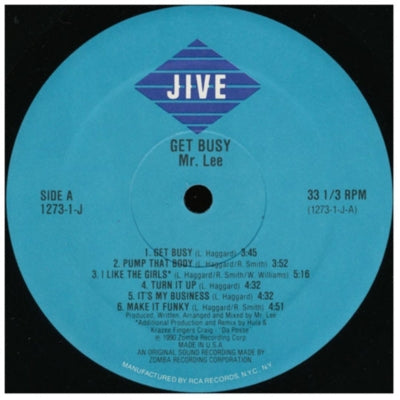 MR LEE - GET BUSY | VINILO