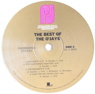 THE OJAYS - THE BEST OF THE OJAYS (2LP) | VINILO