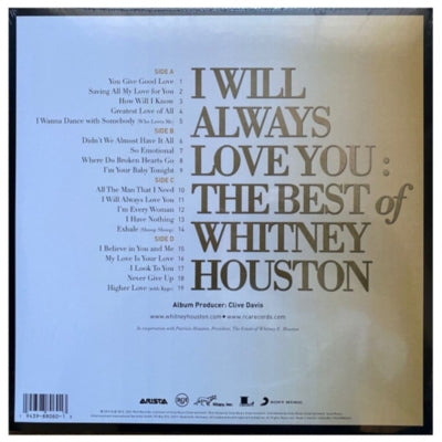 WHITNEY HOUSTON - I WILL ALWAYS LOVE YOU THE BEST OF (2LP) | VINILO