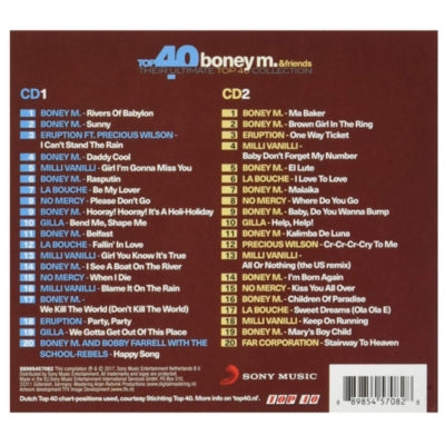 BONEY M & FRIENDS - THEIR ULTIMATED TOP 40 COLLECTION (2CD) | CD