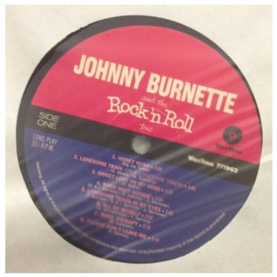 JOHNNY BURNETTE - ROCK N ROLL TRIO | VINILO