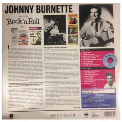JOHNNY BURNETTE - ROCK N ROLL TRIO | VINILO
