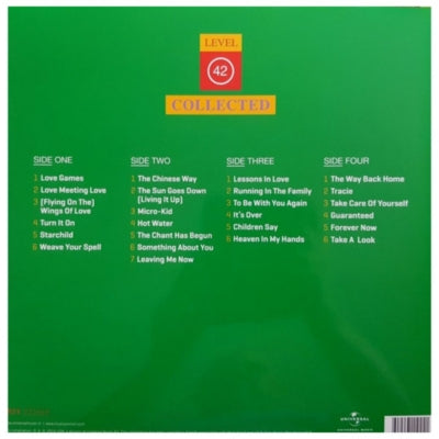 LEVEL 42 - COLLECTED (2LP) | VINILO
