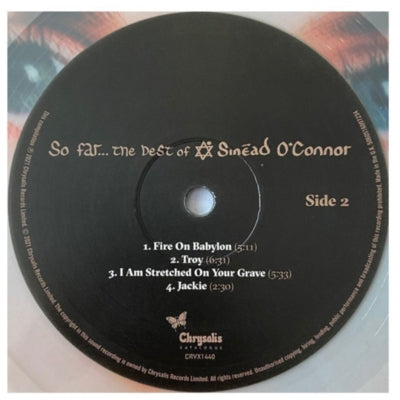 SINEAD OCONNOR - SO FARTHE BEST OF (CLEAR VINYL) (2LP) | VINILO