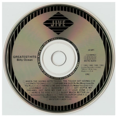 BILLY OCEAN - GREATEST HITS | CD