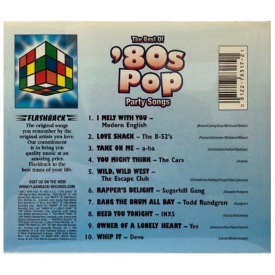 THE BEST 80S POP PARTY SONGS - VARIOUS | CD