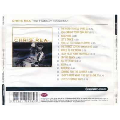 CHRIS REA - THE PLATINUM COLLECTION | CD
