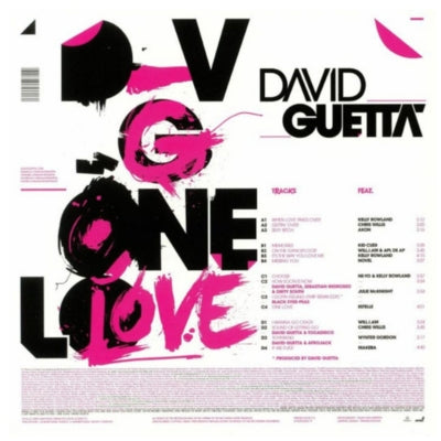 DAVID GUETTA - ONE LOVE (2LP) | VINILO