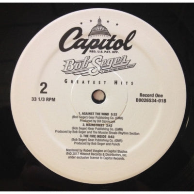 BOB SEGER THE SILVER BULLET BAND - GREATEST HITS (2LP) | VINILO