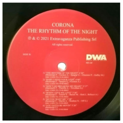 CORONA - RHYTHM OF THE NIGHT | VINILO