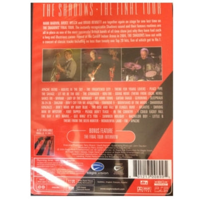 THE SHADOWS - THE FINAL TOUR | DVD