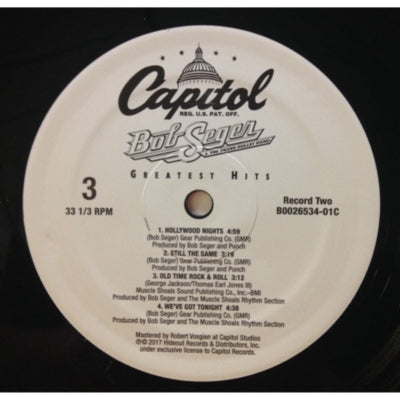 BOB SEGER THE SILVER BULLET BAND - GREATEST HITS (2LP) | VINILO