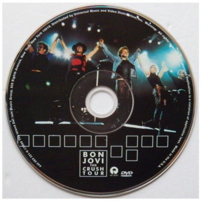 BON JOVI - CRUSH TOUR LIVE | DVD