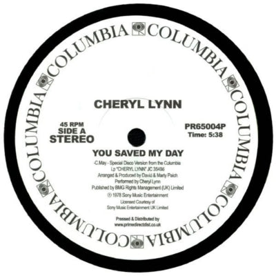 CHERYL LYNN - GOT TO BE REAL | 12" MAXI SINGLE VINILO