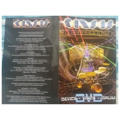 KANSAS - DEVICE-VOICE-DRUM | DVD