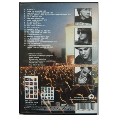 BON JOVI - CRUSH TOUR LIVE | DVD