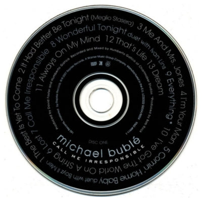 MICHAEL BUBLE - CALL ME IRRESPONSIBLE (2CD) | CD