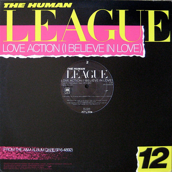 HUMAN LEAGUE - DON'T YOU WANT ME | 12" MAXI SINGLE USADO