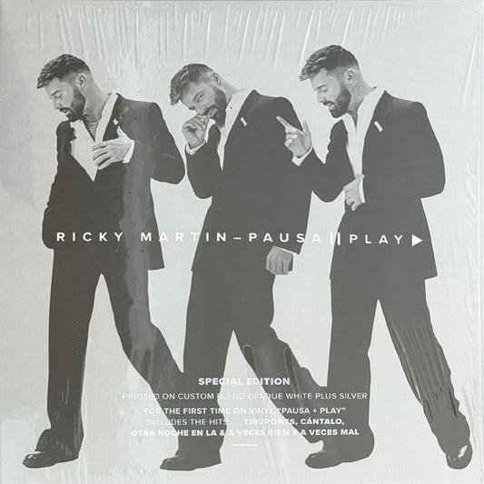 RICKY MARTIN - PAUSA & PLAY (WHITE VINYL/SPLATTER) | VINILO