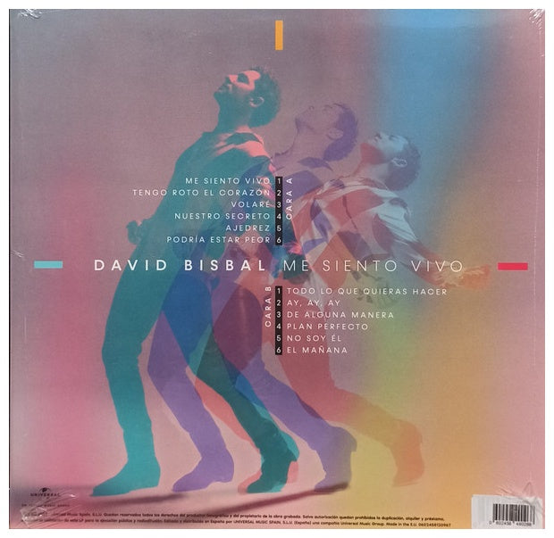 DAVID BISBAL - ME SIENTO VIVO | VINILO