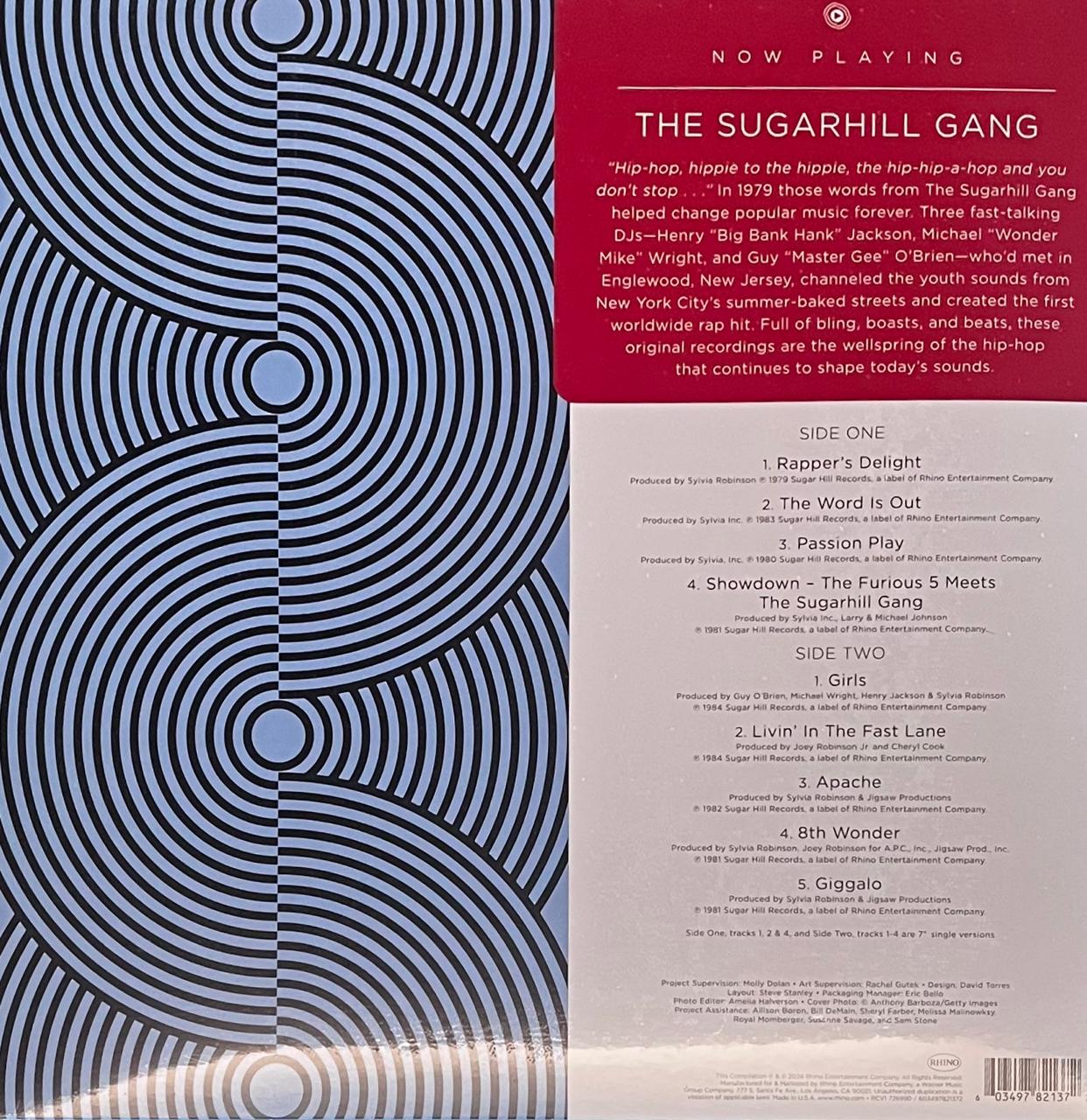 SUGARHILL GANG - NOW PLAYING | VINILO