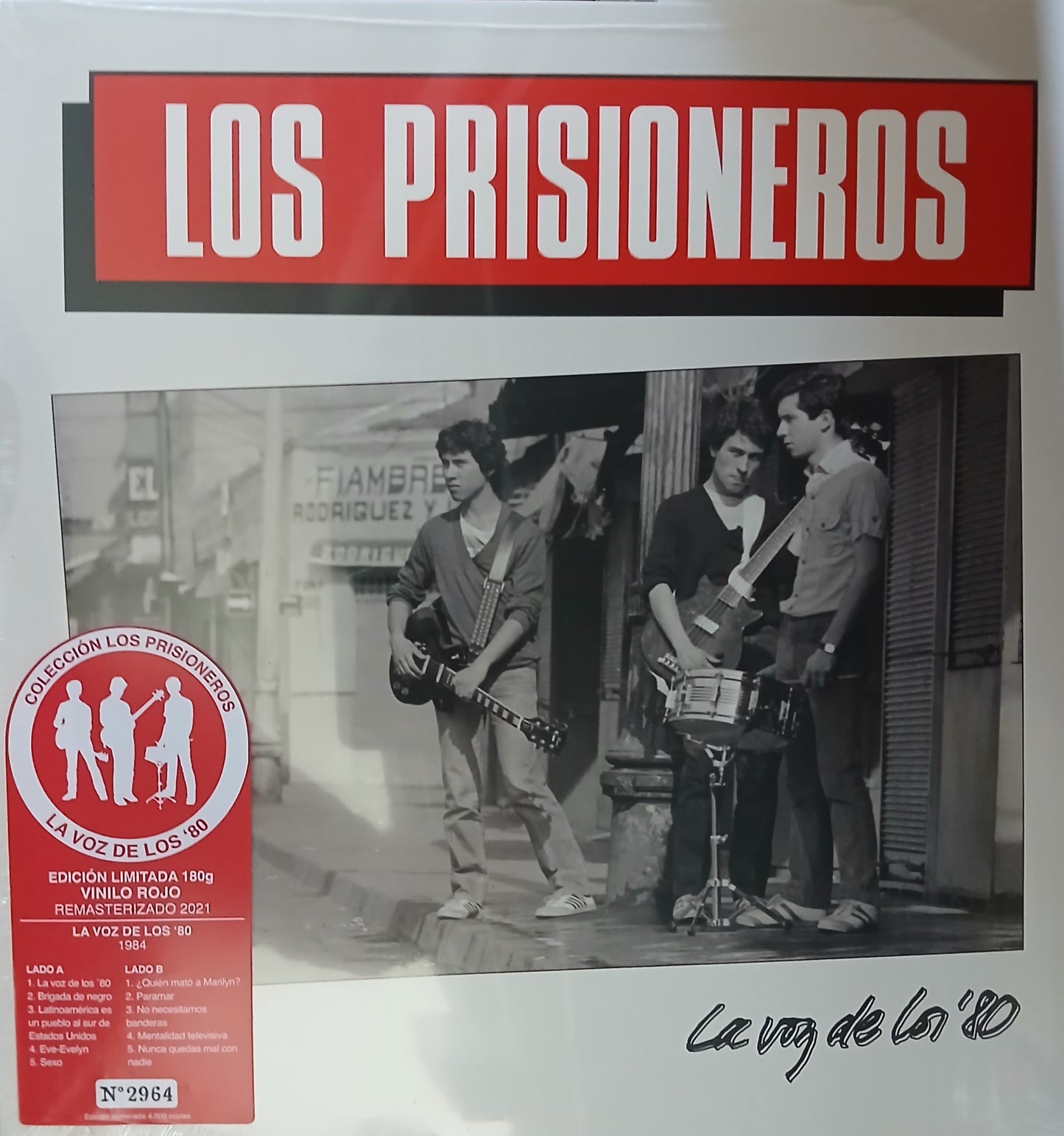 LOS PRISIONEROS - LA VOZ DE LOS 80 | VINILO