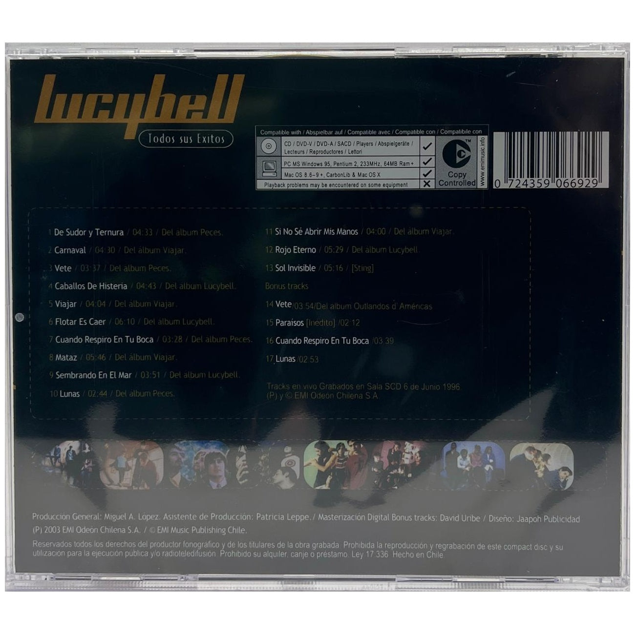 LUCYBELL - TODOS SUS EXITOS | CD