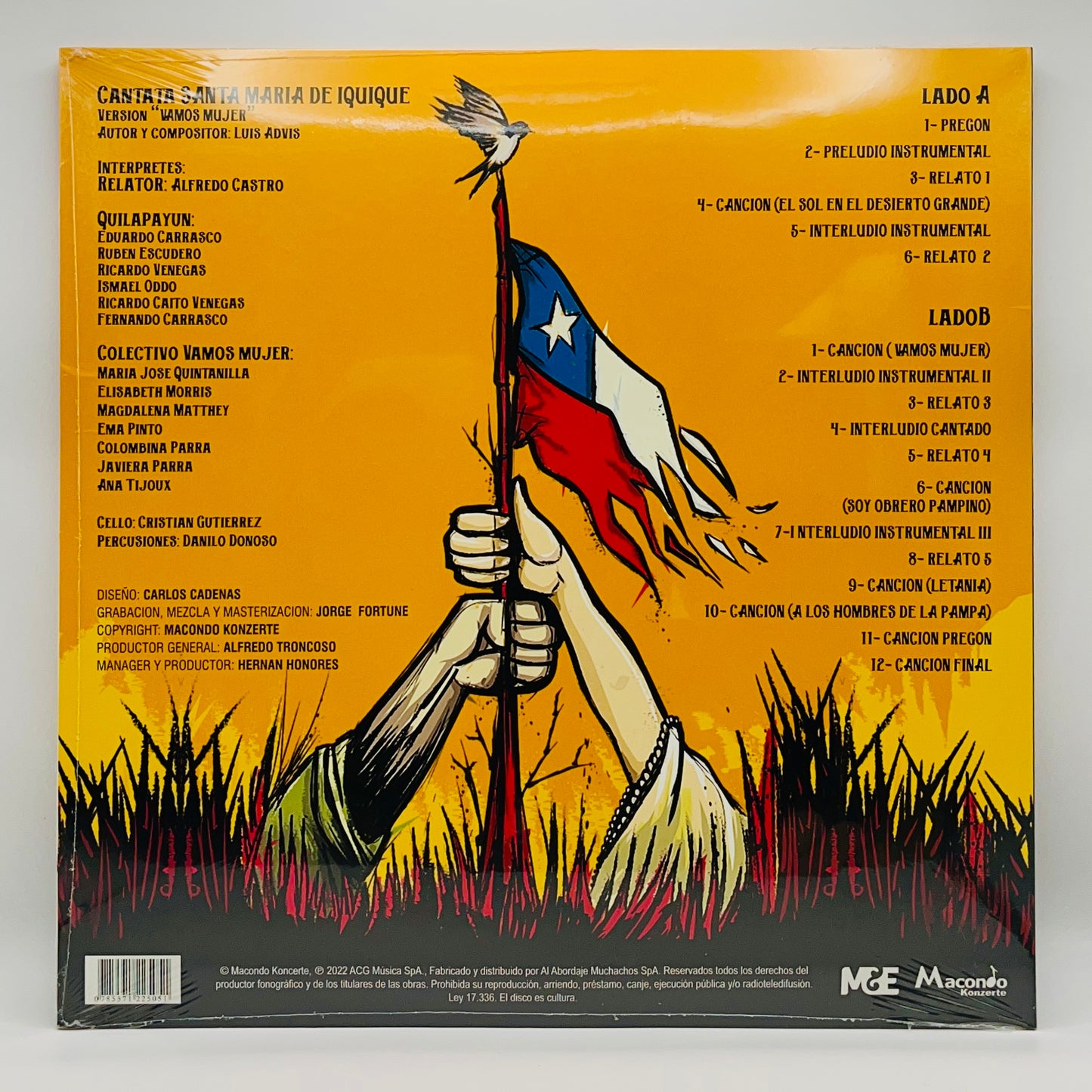 QUILAPAYUN - CANTATA SANTA MARIA DE IQUIQUE 50 AÑOS - VAMOS MUJER | VINILO