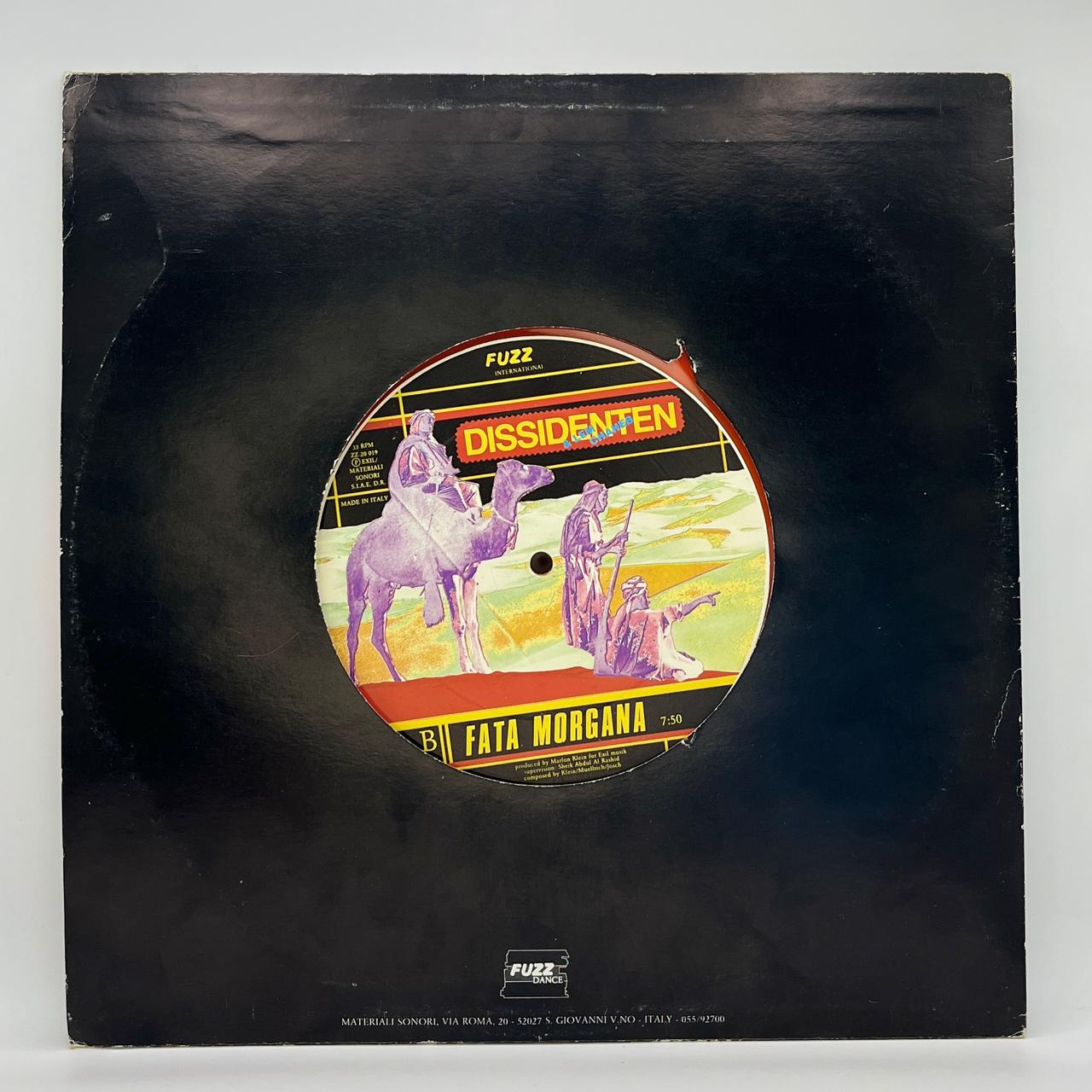 DISSIDENTEN - FATAMORGANA (RED VINYL) | 12" MAXI SINGLE USADO