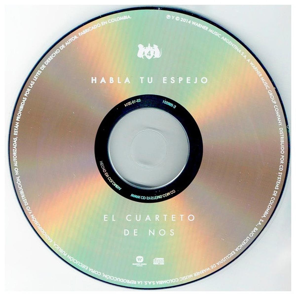 CUARTETO DE NOS - HABLA TU ESPEJO (DIGIPACK) | CD