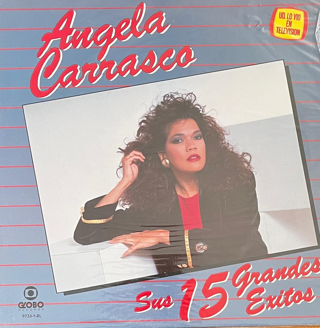 ANGELA CARRASCO - SUS 15 GRANDES EXITOS | VINILO USADO