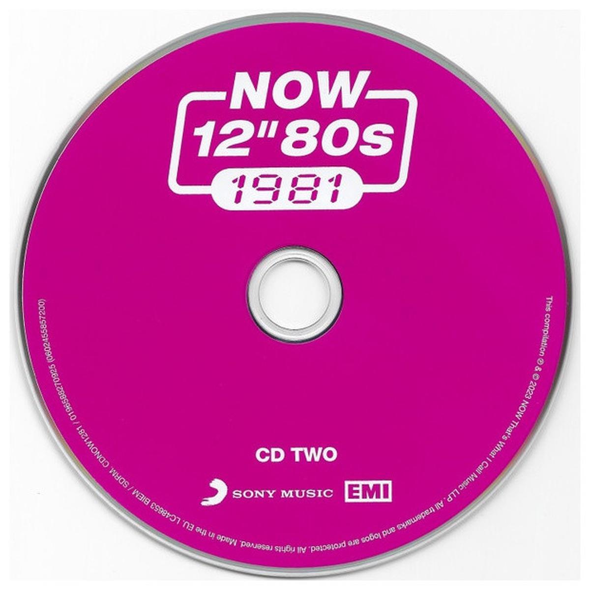 NOW 12" 80'S 1981 - VARIOUS (4CD BOXSET) | CD