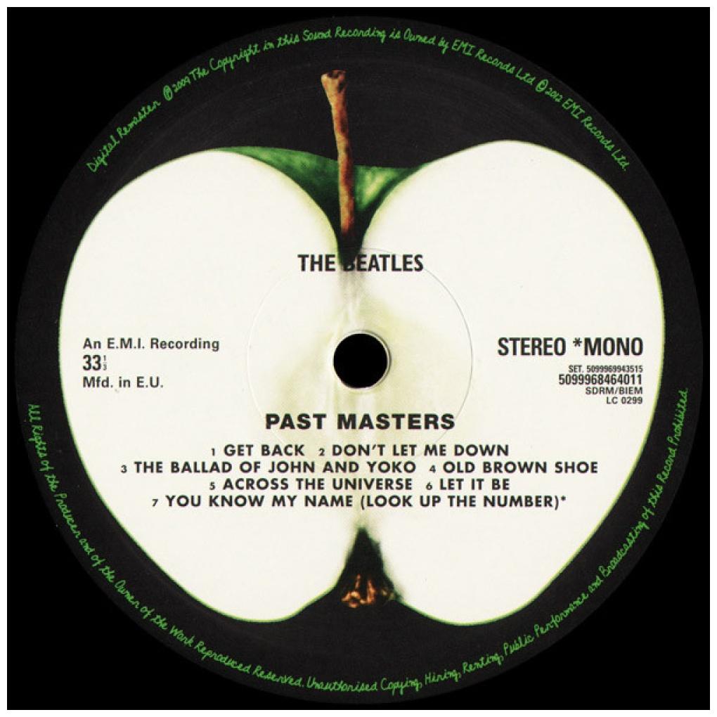 THE BEATLES - PAST MASTERS | VINILO