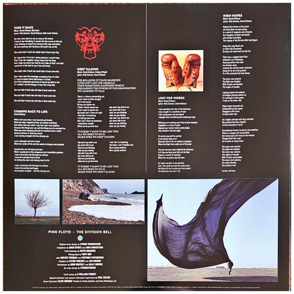 PINK FLOYD - THE DIVISION BELL (2LP) | VINILO