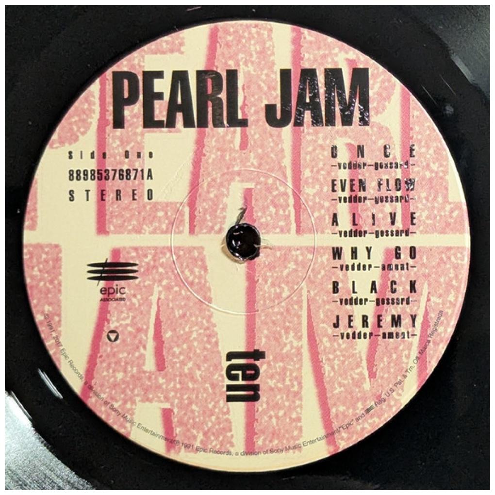 PEARL JAM - TEN | VINILO