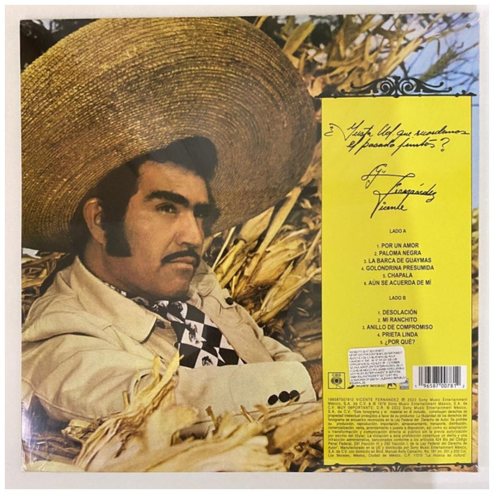 VICENTE FERNANDEZ - JOYAS RANCHERAS | VINILO