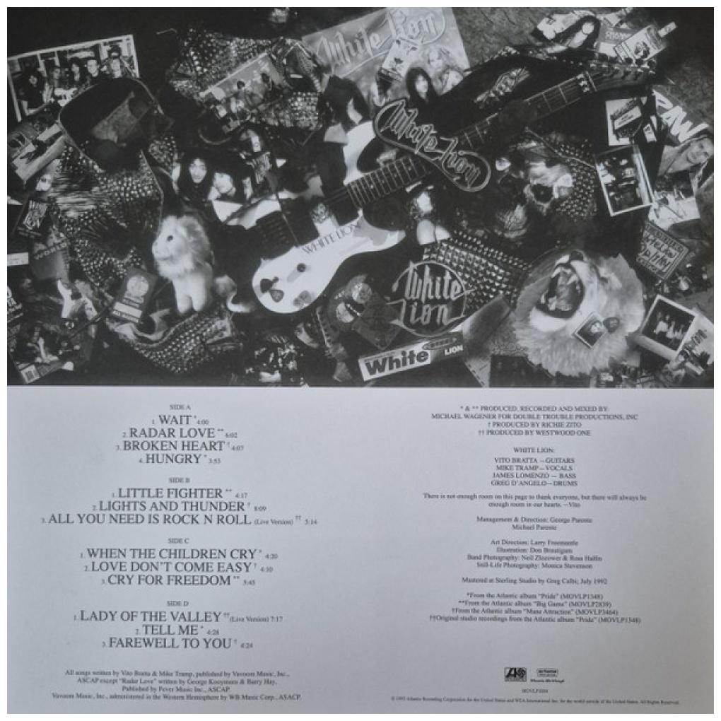 WHITE LION - BEST OF (2LP) | VINILO