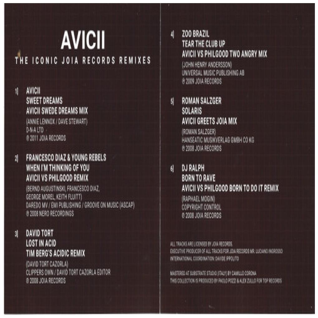 AVICII - AVICII: THE ICONIC JOIN | CD