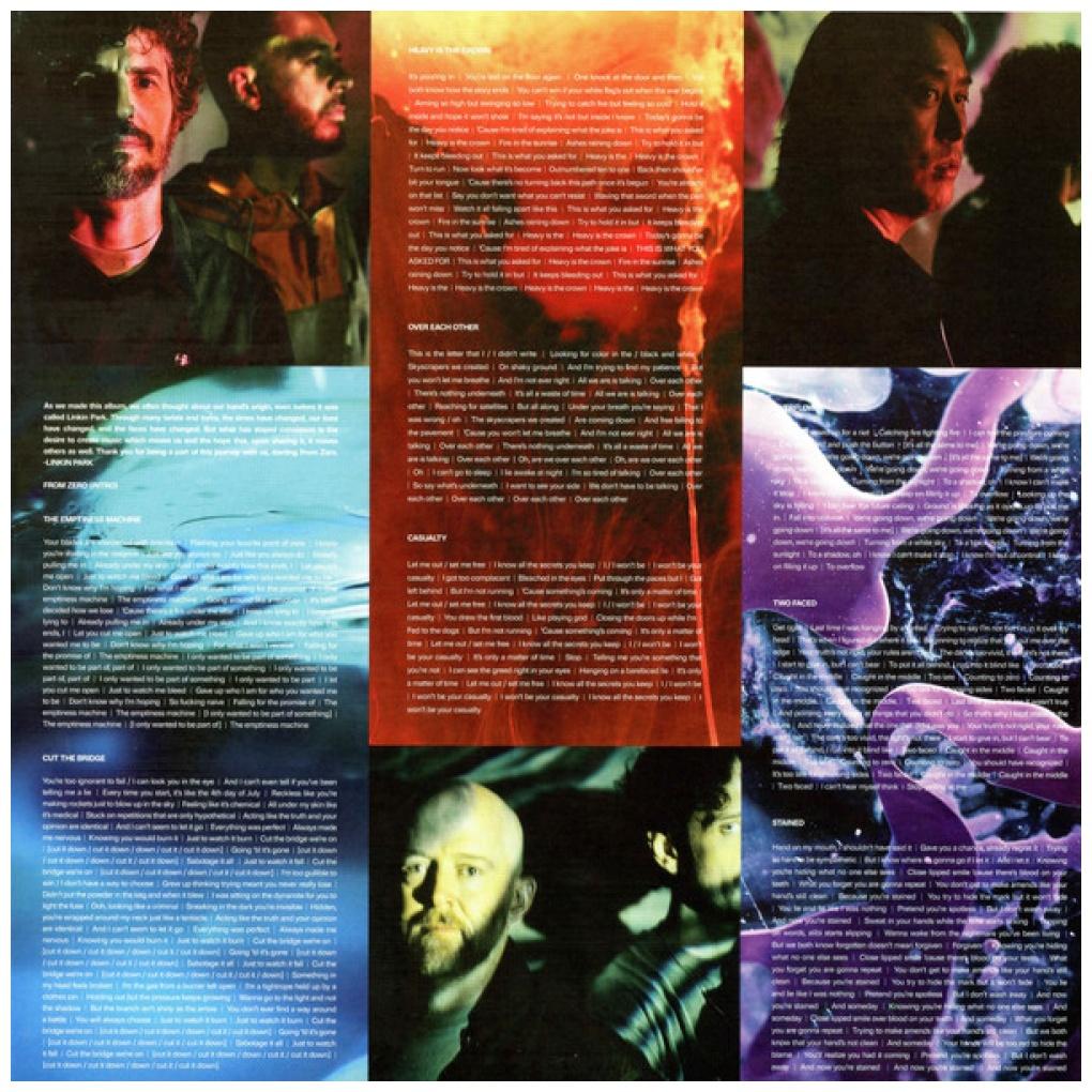 LINKIN PARK - FROM ZERO (TURQUOISE VINYL) | VINILO